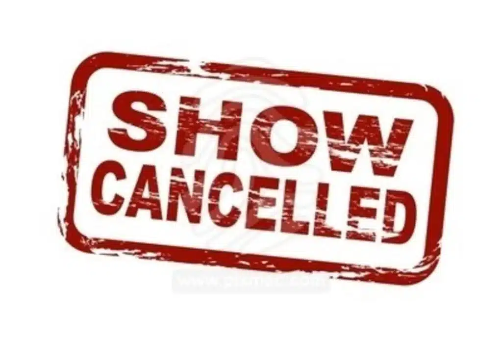 TV Show Cancelled Image