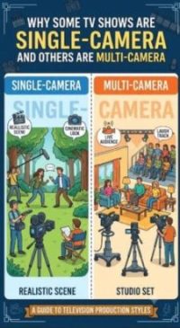 Why Some TV Shows Are Single-Camera and Others Aren't